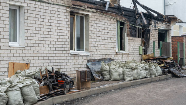 Professional Fire Damage Removal technician working in Isanti, MN